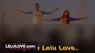 Amateur couple shares excitement from behind the porn scenes of their first non-adult live stage show – Lelu Love