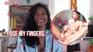 Ersties – Caroline Makes Herself Feel Good on the Patio