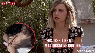 Ersties – Cintia Fingers Herself Outside