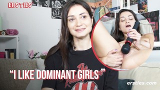 Ersties – Italian Hottie Valentina Moans Loudly When The Magic Wand Touches Her Pussy