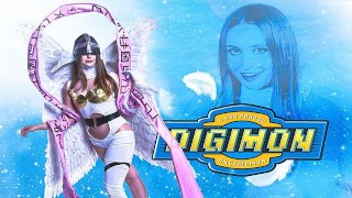 Horny Hottie Laney Grey As DIGIMON ANGEWOMAN Is About To Show You Insane Ride