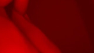 Horny wet girl in high heels cums powerfully from dildo and vibrator. Real orgasm of a sporty girl