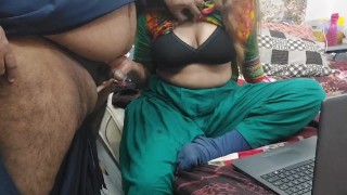 indian Stepsister Watching Porn Caught By Her Stepbrother Fucked in All Holes clear hindi voice