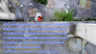 Nous avons fait l’amour dans ce bâtiment abandonné mais il n’était pas vide…