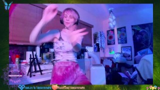 ohhi i’m live for a bit ^-^ chill dancey stream and working on the new update!!