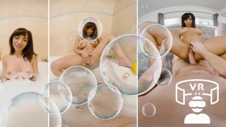 VIRTUAL PORN – Bath Time With Busty Sasha Pearl Leads To The Inevitable #POV