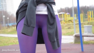 jeny Smith – pantyhose traning